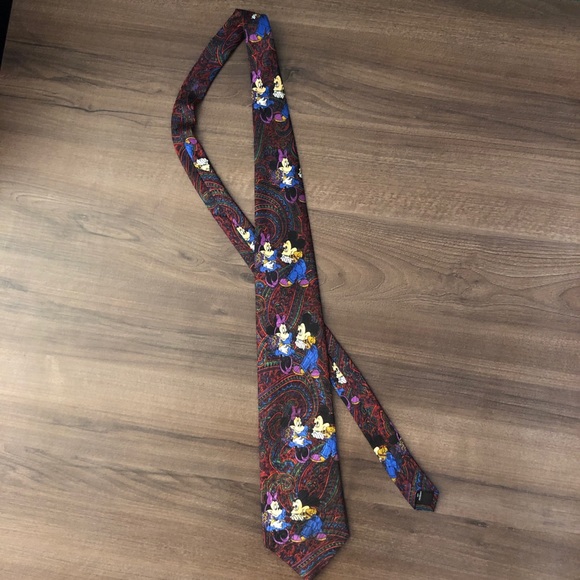 Disney Mickey Mouse Vintage Paisley Tie - Picture 6 of 8